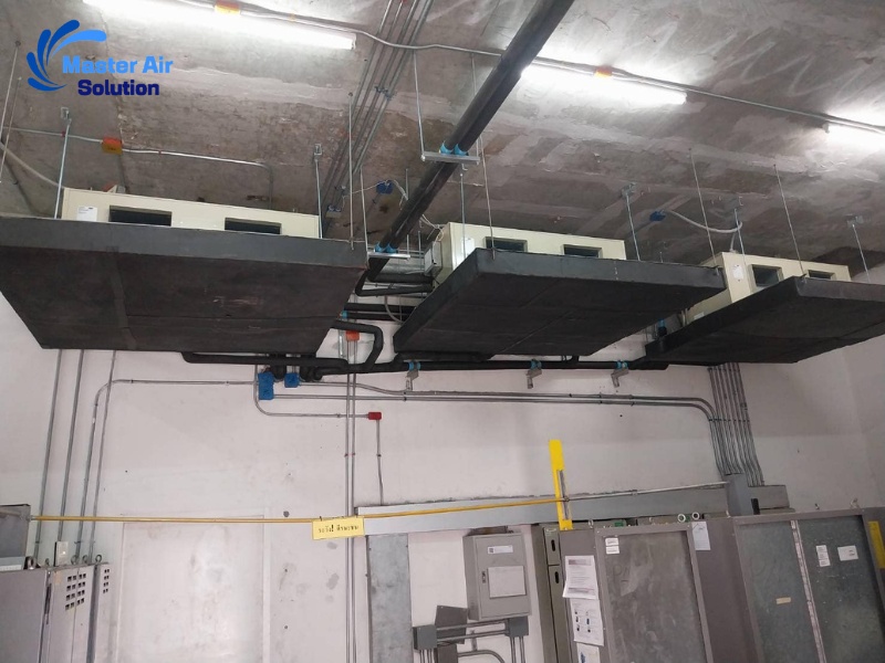 ติดตั้งแอร์เพดานโรงงาน